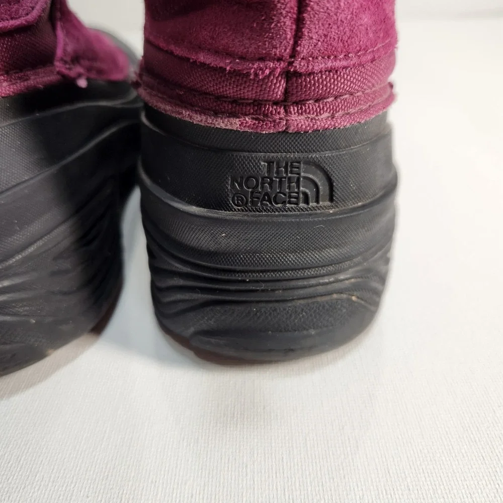 The North Face Waterproof Snow Boots Thermafelt Liners Pink‎ Size 3 Youth Boots